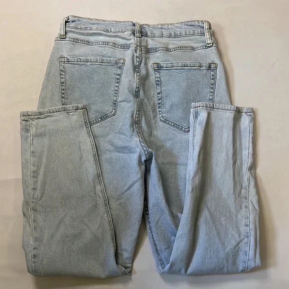 Hammer Jeans Women's High Rise Mom Jeans  Light Wash Tapered Denim Size 15 - Picture 3 of 6